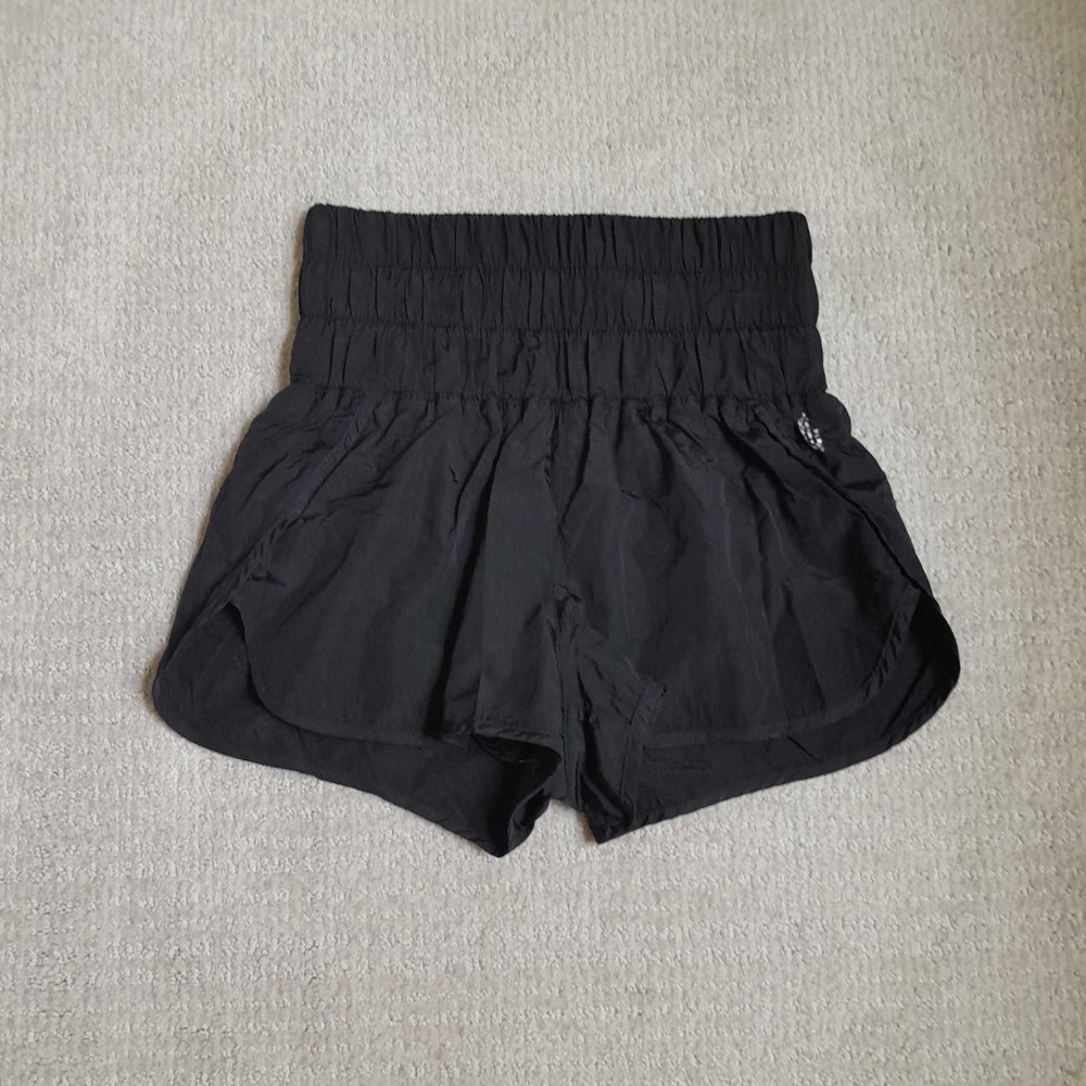 Free People Way Home Shorts Black XS
